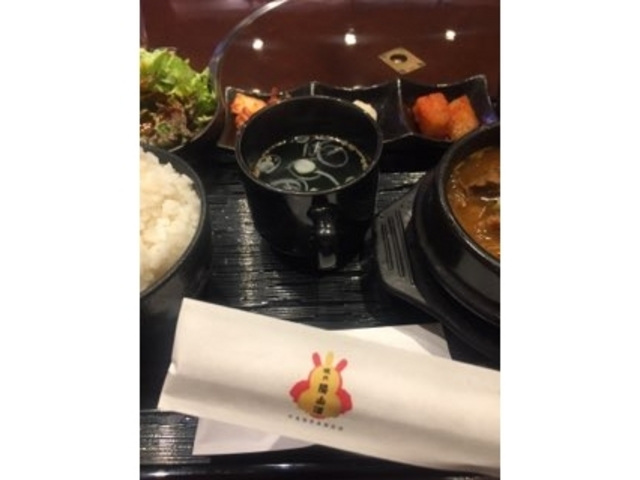 ランチです。_焼肉 陽山道 パルコヤ上野店