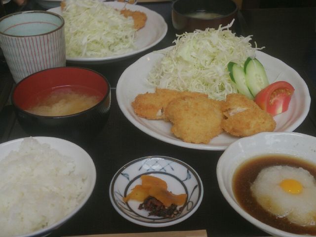 つけだれが特徴的_とんかつ料理 さち 堺町