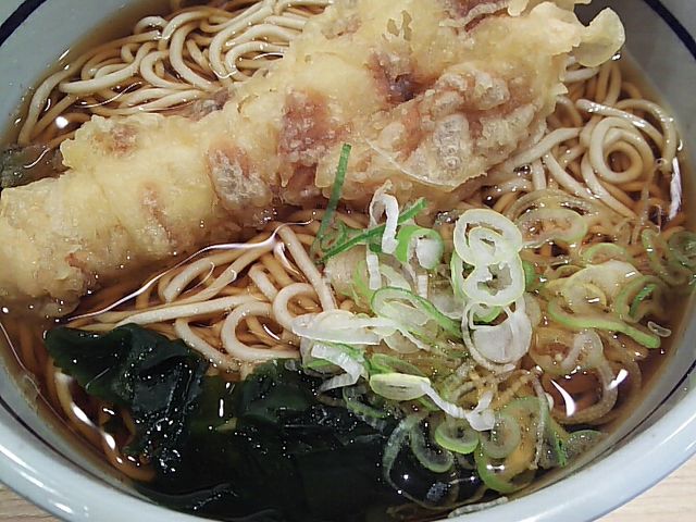 ちくわ天そば_吉そば 日本橋店