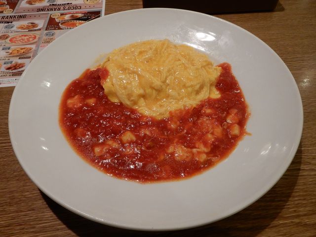 モッツァレラトマトオムライス_ココス牛久中央店