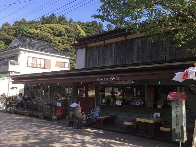 こんな日は外の席が気持ち良さそう_和茶房うの