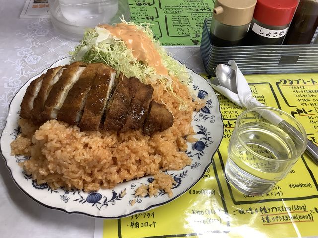 大盛り、いただきます_レストランばーく