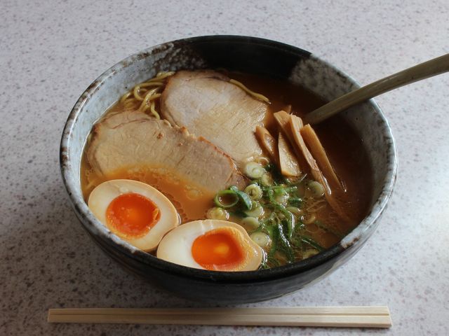 醤油+煮玉子_特一番本店 動物園通り店