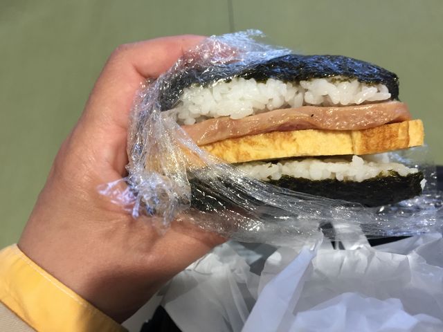 卵焼きとスパム相性良し_金城商店