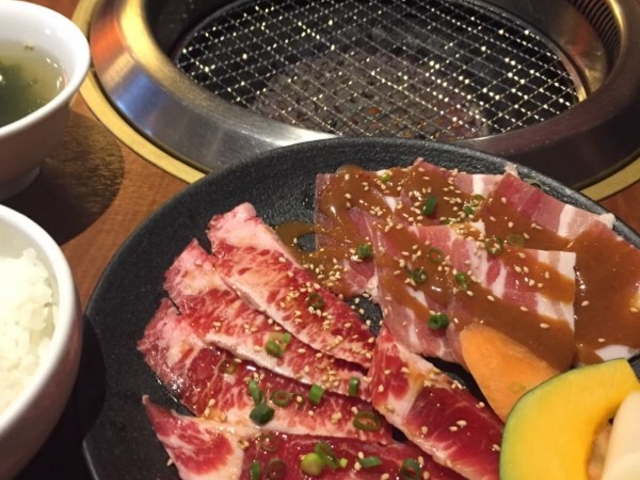 焼肉セットです。_神田・炎蔵・秋葉原UDX店