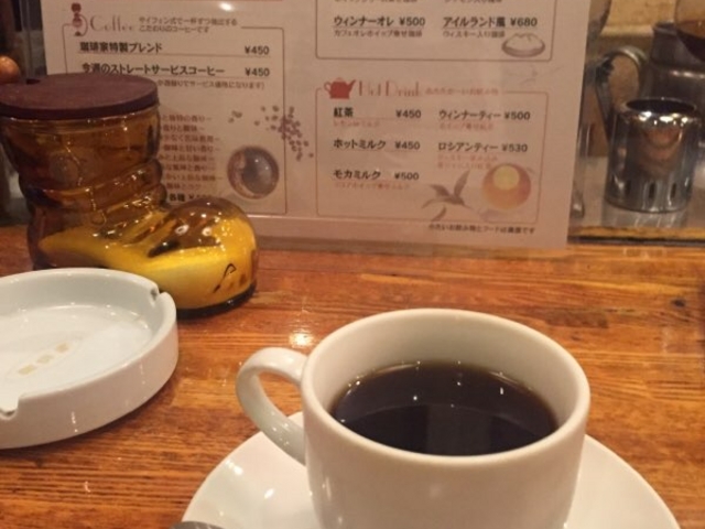 ブレンドコーヒーです。_珈琲家
