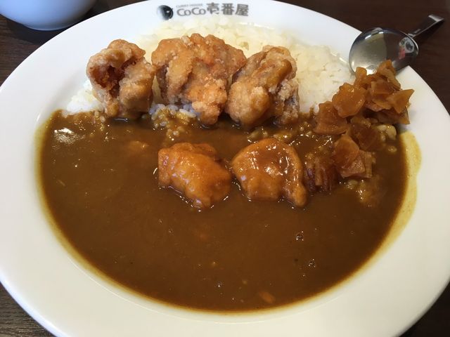 スパイス入りカレー_カレーハウスCoCo壱番屋沖縄名護店