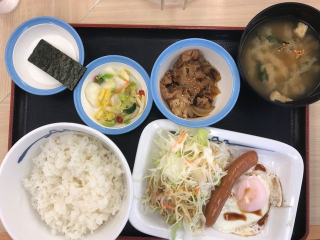 朝定食なり_松屋 代々木上原店
