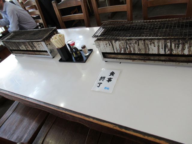 食後のテーブル_海鮮茶屋 活き活き亭