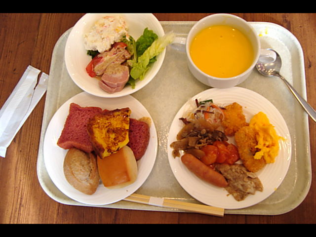 朝食 バイキング
_フィーヌズ エルブ 橋立ベイホテル レストラン