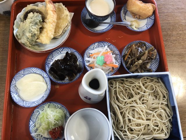 蕎麦がとても美味しかったです。_極楽乃