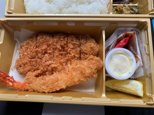 とんかつとエビフライ_とんかつ浜勝 出島店