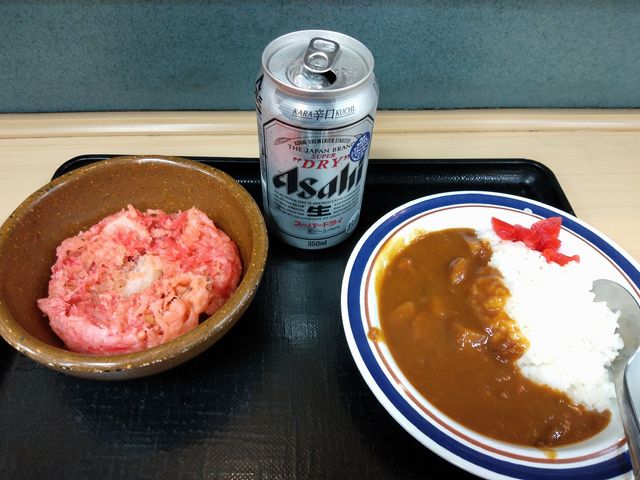 三角セット_富士そば・明治通り店