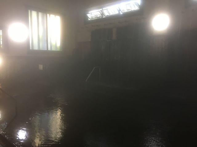 誰も居なかったので撮影させていただきました。_筋湯共同浴場うたせ大浴場