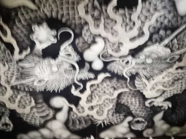 双龍の天井画です_建仁寺法堂
