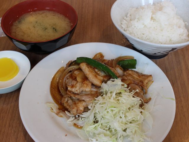 生姜焼き定食_すず