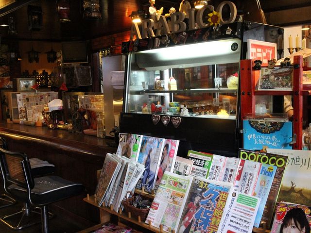 店内_アラビゴコーヒー 東4条店