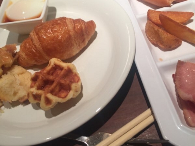 朝食です。_リゾート