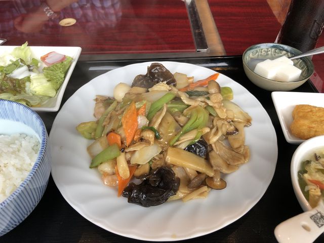 ボリュームたっぷりです_中国料理 喜羊門 御徒町本店