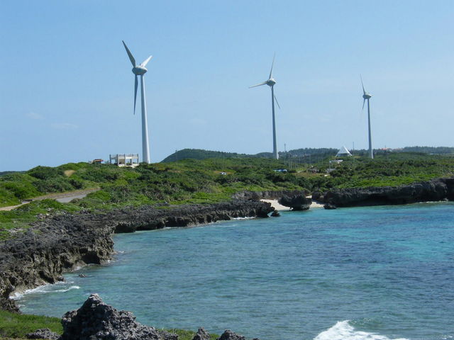 のんびりした風景です_西平安名崎