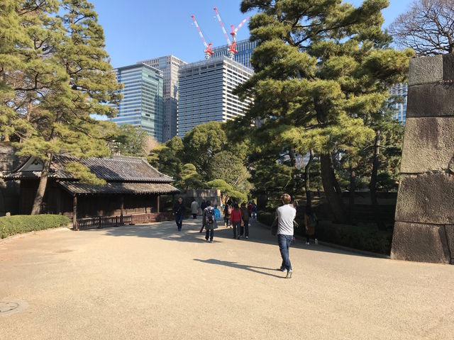 中之門跡から見た同心番所_同心番所