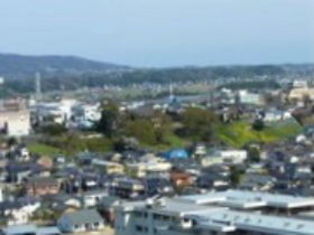 展望デッキからの眺め_西山公園(茨城県常陸太田市)