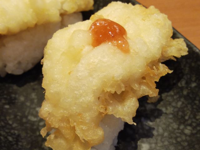 鱧天にぎり_和食さと 静岡池田店