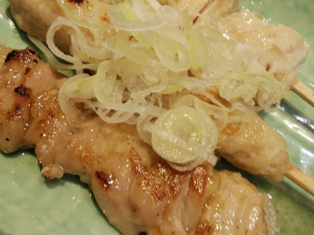 焼き鳥盛り合わせ(ねぎ塩)_和食さと 静岡池田店