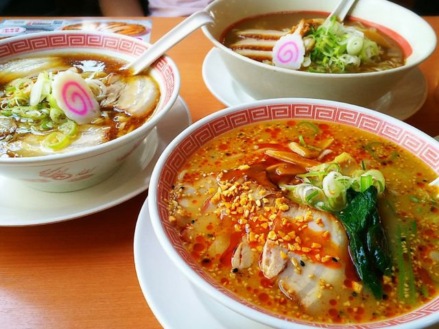 3人でラーメンランチ_幸楽苑舎人店