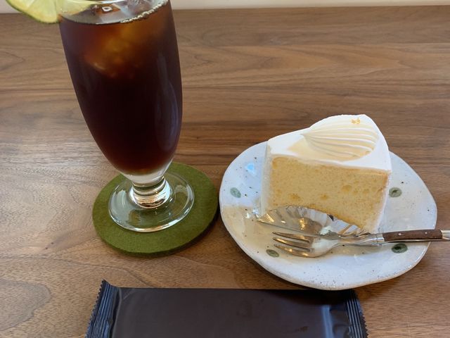 シフォンケーキにしてみました。_Capri coffee beans