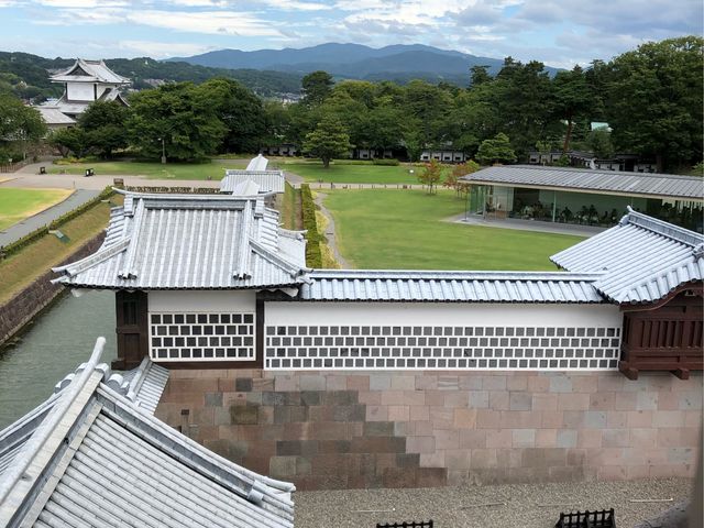 中から見た外の景色です。_金沢城 五十間長屋