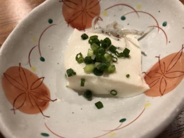 お通し_天ぷら酒場 ゴロー 静岡