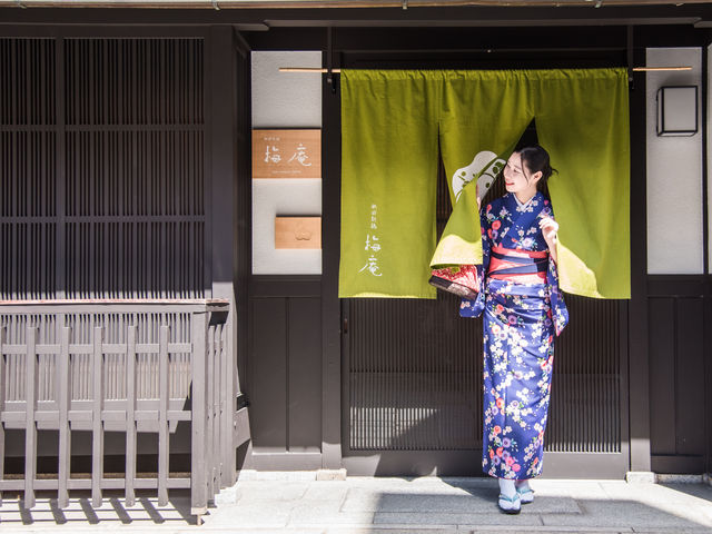友達が大喜び_着物レンタル 京都ロケ撮影 トリメモ