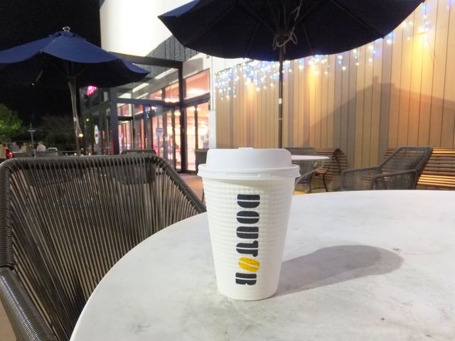 テイクアウトのハニーカフェオレ(M)_ドトールコーヒーショップ イオン鈴鹿ベルシティ店