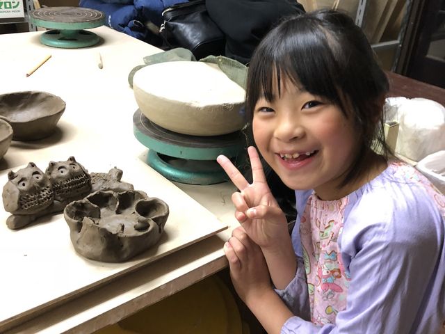 娘が作った作品です_北路窯
