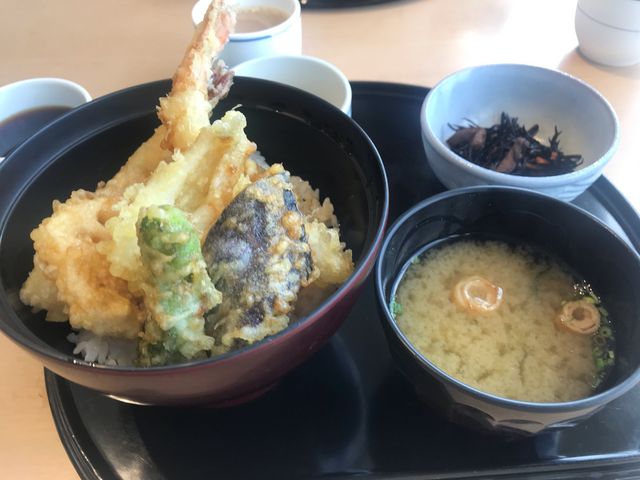 海老天丼_マリンテラスあしやレストラン(あしやんいか料理)