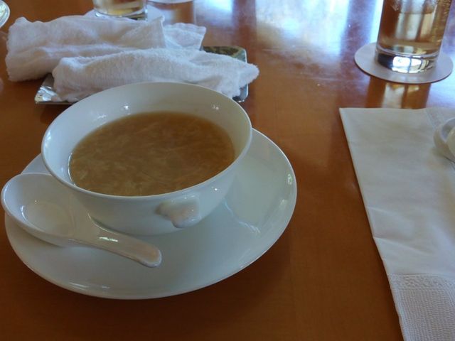 本日のスープです。_琉華菜苑