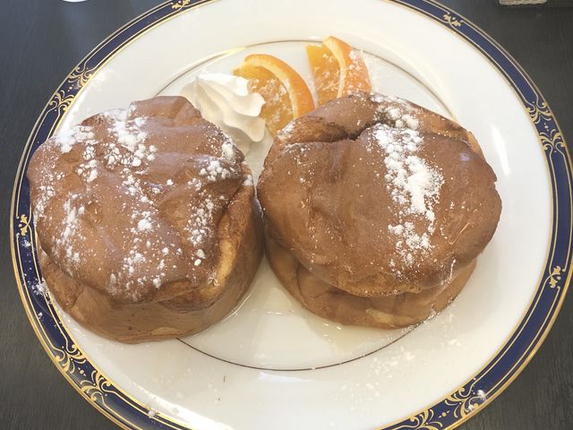 スフレパンケーキ。ボリュームがあり、味も大満足。_ベストウェスタン横浜