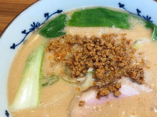 坦々汁そば。_景虎