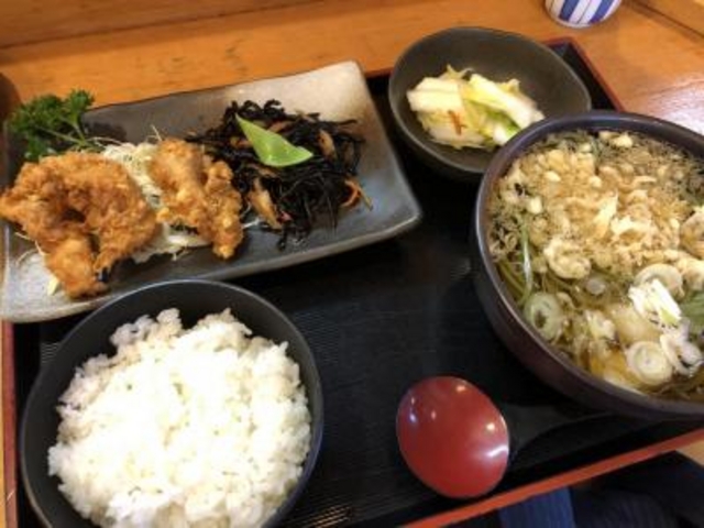 そば定食_藪善