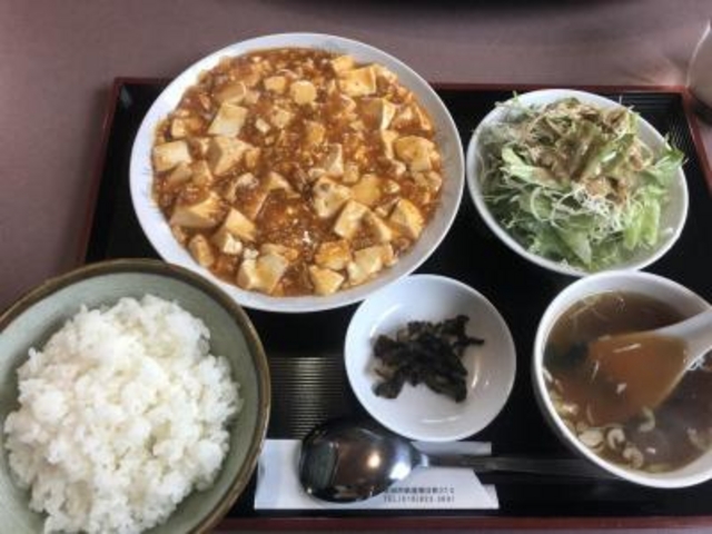 麻婆豆腐ランチ_中国料理天花