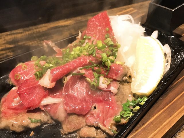 馬肩ロース岩塩焼き_四季彩食 和樂 宇土店