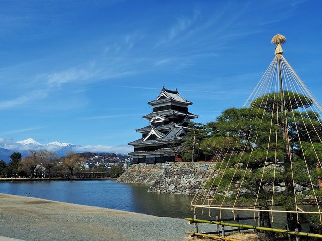 松本城の冬_松本城公園