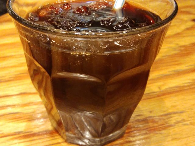 アイスコーヒー・250円_野菜を食べるカレー camp MARKIS静岡店