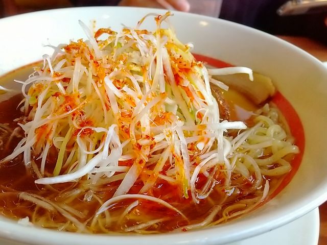 シャキシャキねぎのねぎラーメン_幸楽苑静岡国吉田店