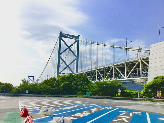 天気が良く_めかりパーキングエリア(上り線)