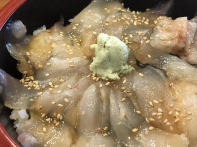 ヒラメ漬け丼_秀
