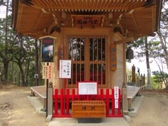 奥の院の毘沙門天_円明院