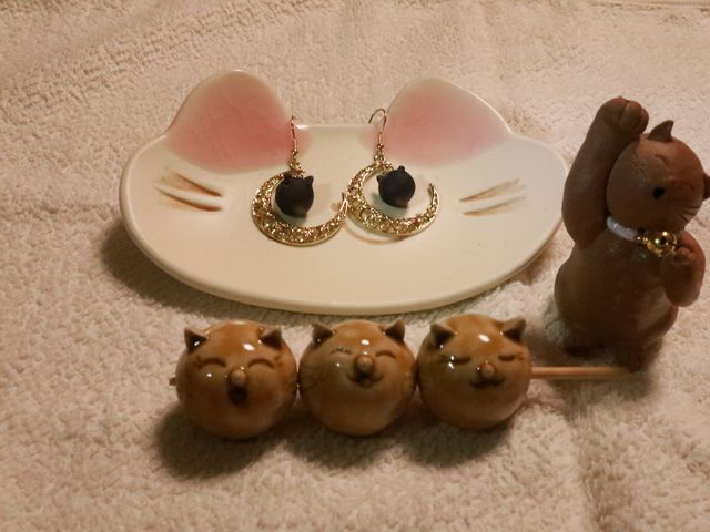 陶立空工房の猫たち_Ogama