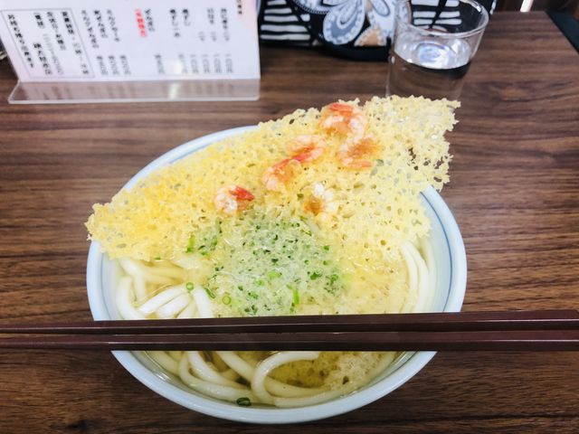天ぷらうどん_桃太郎本店
